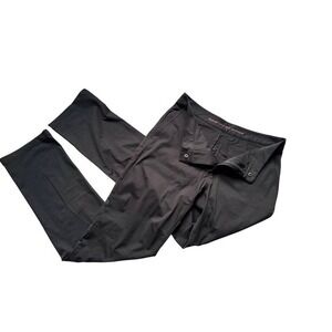 Rhone Commuter Pants Men 31 Black Slim Straight Stretch Golf Work Travel Chinos